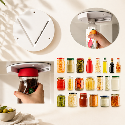 Under Cabinet Jar Opener