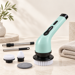 Multi-Functional Cordless Electric Spin Scrubber