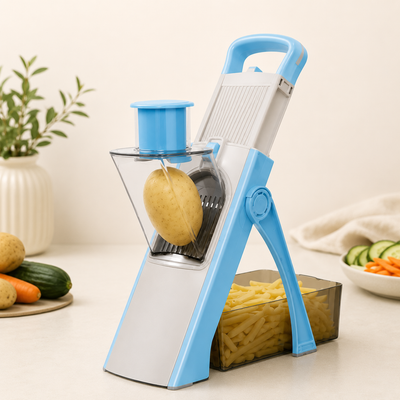 Multi-Function Vegetable Cutter with Storage Box