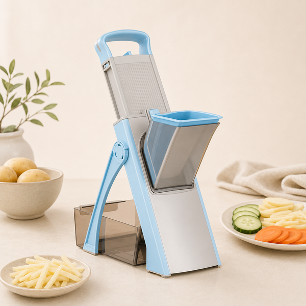 Multi-Function Vegetable Cutter with Storage Box