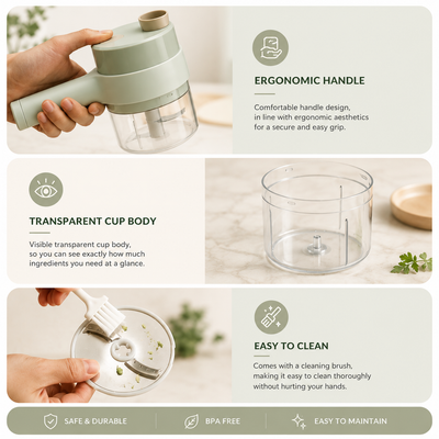 Food Chopper Handheld