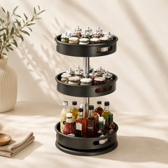 360° Rotating Pantry Cabinet Organizer