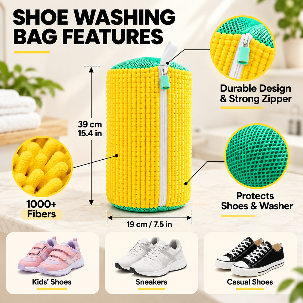 Shoe Washing Bag