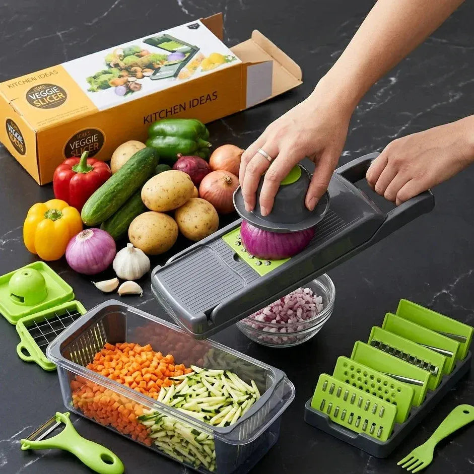 Vegetable Cutter Chopper & Slicer