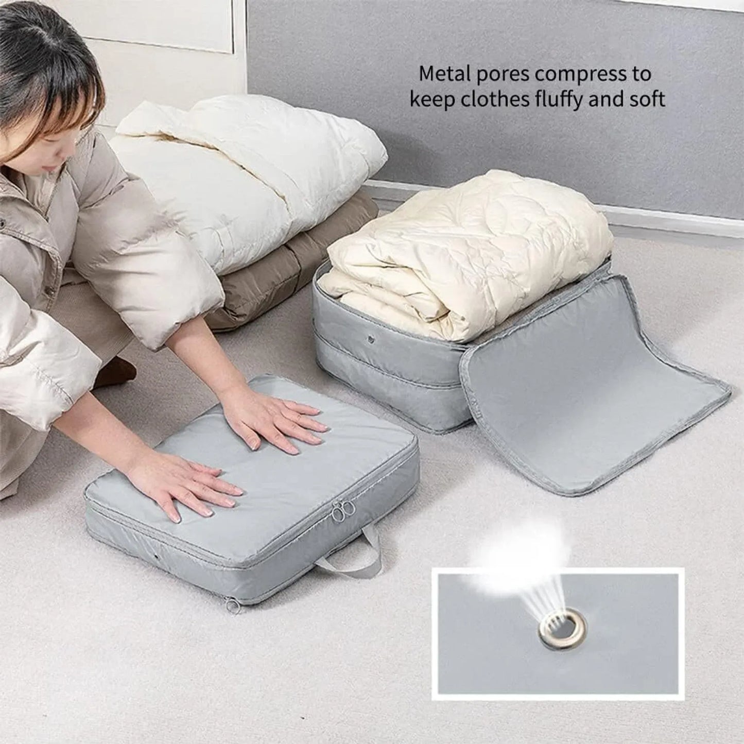 Foldable Travel Duffel Bag (Pack of 2)