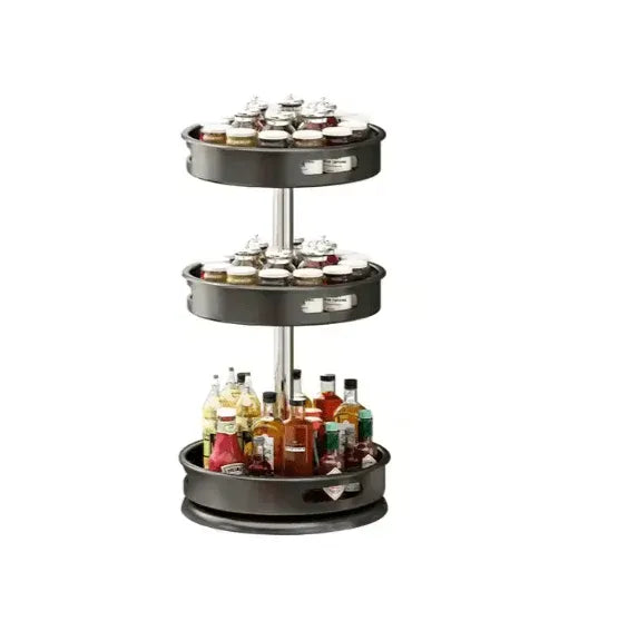 360° Rotating Pantry Cabinet Organizer